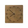 "Římské číslice" Dřevěné hodiny 40x40cm