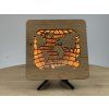 "Mapa světa" lampa 19x19 cm