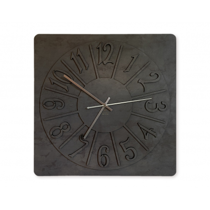 3D Clock 40x40cm "Cake"