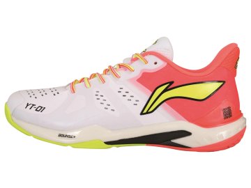 Li-ning sálová obuv unisex bílo/červená