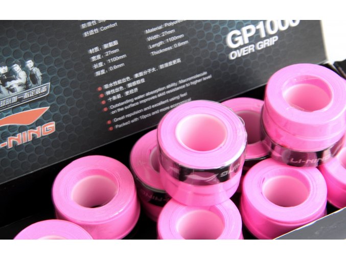 Omotávka Overgrip Glue - Rose - 10 kusů