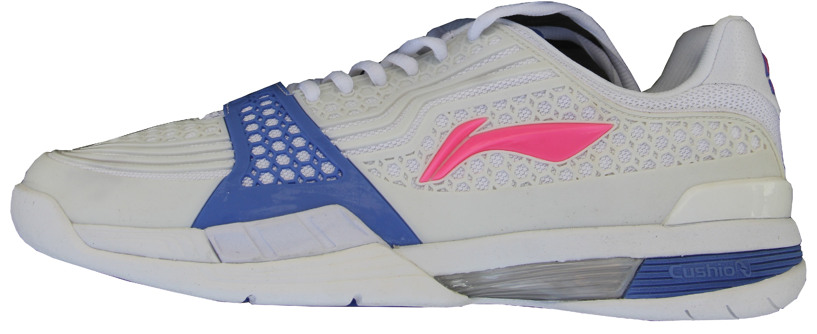 LI-NING PROFI, modrá, TOP tenisová obuv Velikost: 10 USm (EUR 43a2/3, délka stélky 275mm)