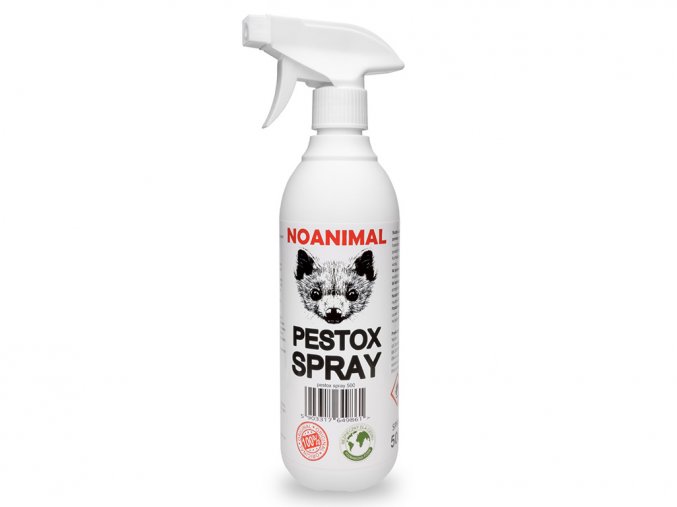 Pachový odpudzovač kún v spreji NOANIMAL PESTOX SPRAY P500M, 500ml p1