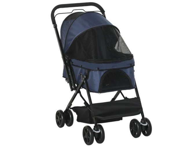 kocarek pro psy pawhut d00 126bu tmave modry 09