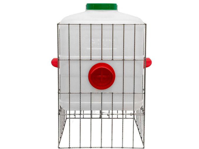 barelove krmitko pro slepice gaun 11485 20l 3 otvory plast kov