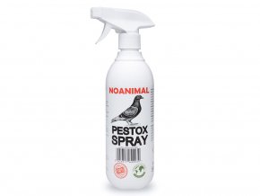 Pachový odpudzovač holubov a iných vtákov NOANIMAL PESTOX SPRAY P500B, 500ml p1