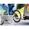 vozik za kolo pro psy 2v1 pawhut d00 144rd cerveny 07