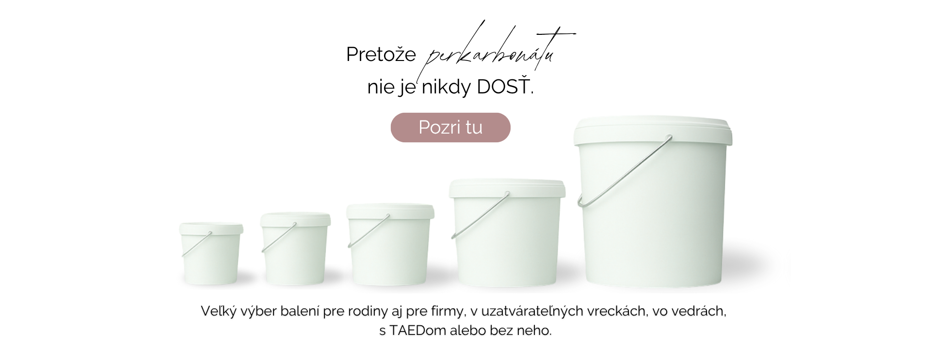 Veľkost balení