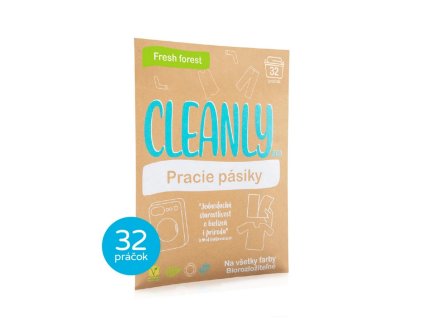 Cleanly Eco pracie pásiky (rôzne vône ) na 32 praní