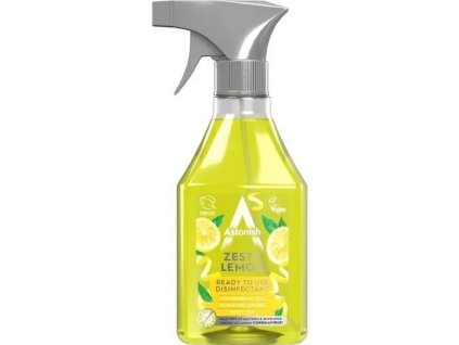 Screenshot 2024 11 02 at 22 49 46 Astonish Dezinfekční sprej Zesty Lemon 550 ml od 79 Kč Heureka.cz