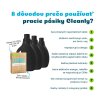 Cleanly Eco pracie pásiky (rôzne vône ) na 32 praní