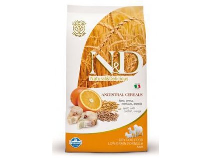 N&D Low Grain DOG Adult Mini Codfish & Orange