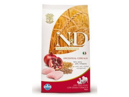 N&D Low Grain DOG Adult Chicken & Pomegranate
