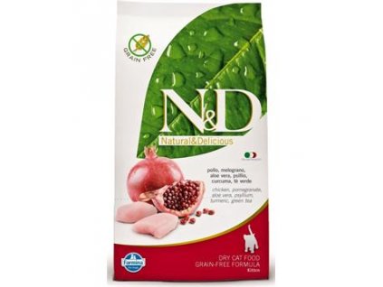 N&D Grain Free CAT KITTEN Chicken & Pomegranate