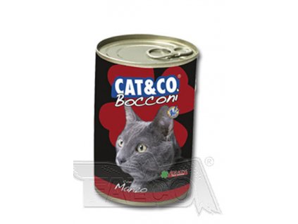 CAT&CO Chunky 400 g - konzerva s masovými knedlíčky