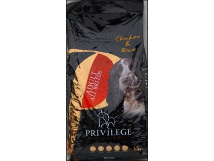 Privilege Adult All Breeds - Chicken + Rice 15 kg