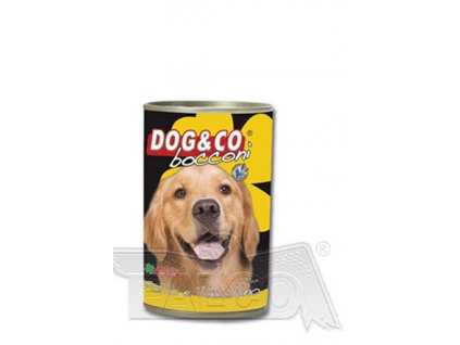 DOG&CO chunky kuřecí s krůtím 400g