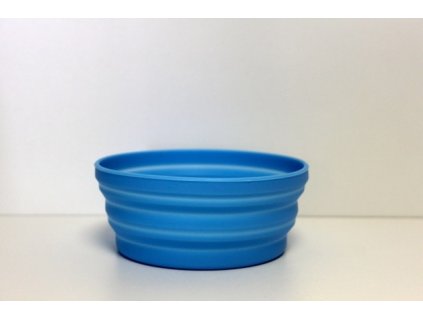 Silikonová skládací cestovní miska průměr 13,6 cm