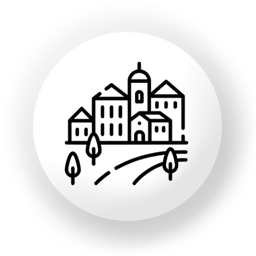 Obce, města, státní správa