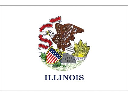 illinois vlajka
