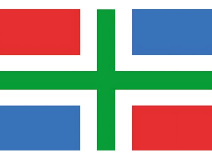 Groningen vlajka