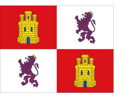 kastilie a leon vlajka