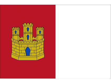 kastilie la mancha vlajka
