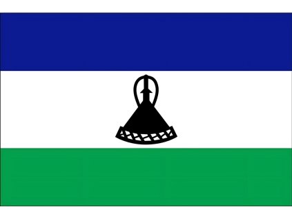 lesotho stolni vlajecka