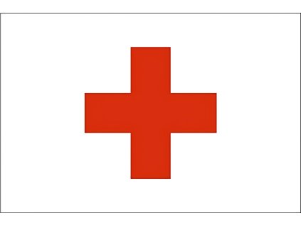 Červený kříž vlajka