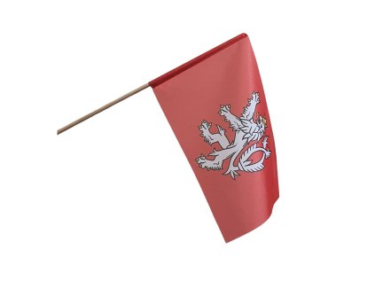 vlajka cech cervena se znakem mavatko