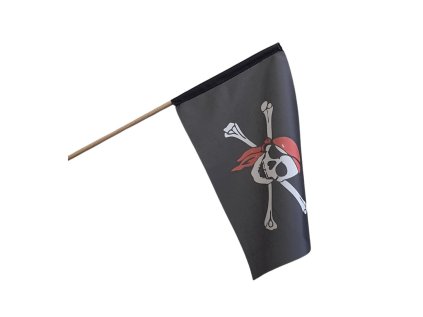 piratska vlajka vzor karibik