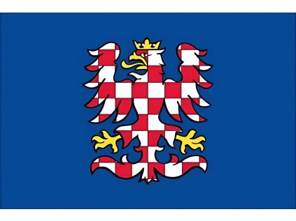 Moravská vlajka modrý list