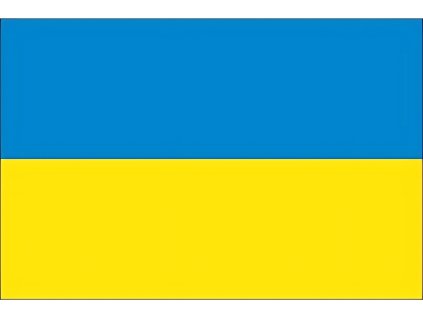 Ukrajina stolní vlaječka