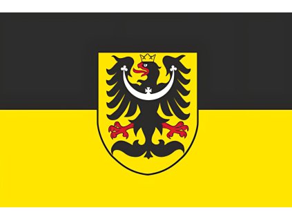 prapor slezska puleny list s orlici