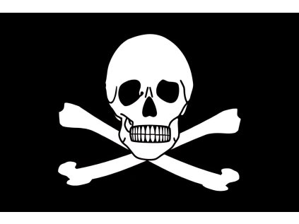 piratska vlajka vzor 1