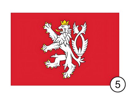 cechy cesky lev vlajka autojizda