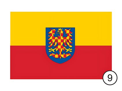 moravska vlajka polena autojizda