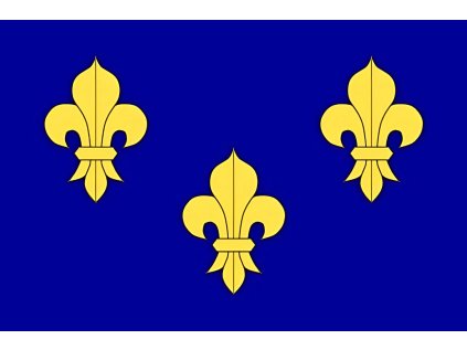 kralovska standarta francie vlajka