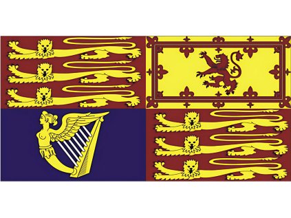 kralovska standarta velke britanie vlajka