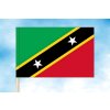 svaty krystof a nevis vlajka na navlek