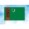 turkmenistan vlajka na navlek
