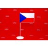ceska stolni vlajecka vodorovna na stojanku