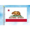 california vlajka na karabiny