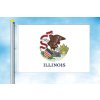 illinois vlajka na karabiny