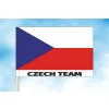 czech team vlajka na zerdi