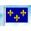 Île de France vlajka na karabiny