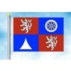 liberecky kraj vlajka na karabiny