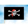piratska vlajka vzor karibik na zerd