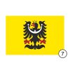 slezska zluta vlajka s orlici autojizda