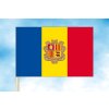 andorra vlajka na navlek